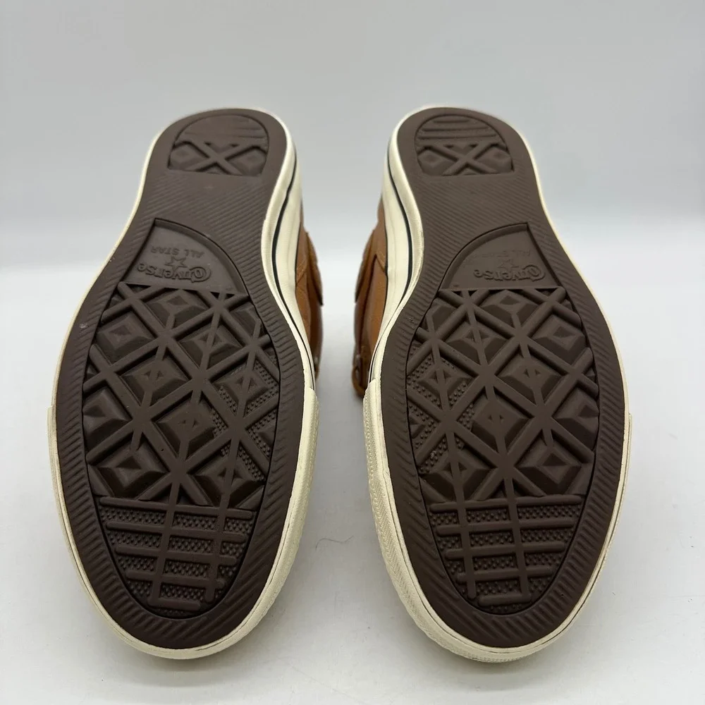Converse 157471C Mens 9 Shoes Tan Chuck Taylor All Star High Street Mid Leather - Picture 6 of 10